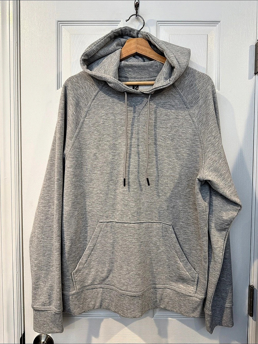 Jockey Sport Pullover Hoodie Gray Large